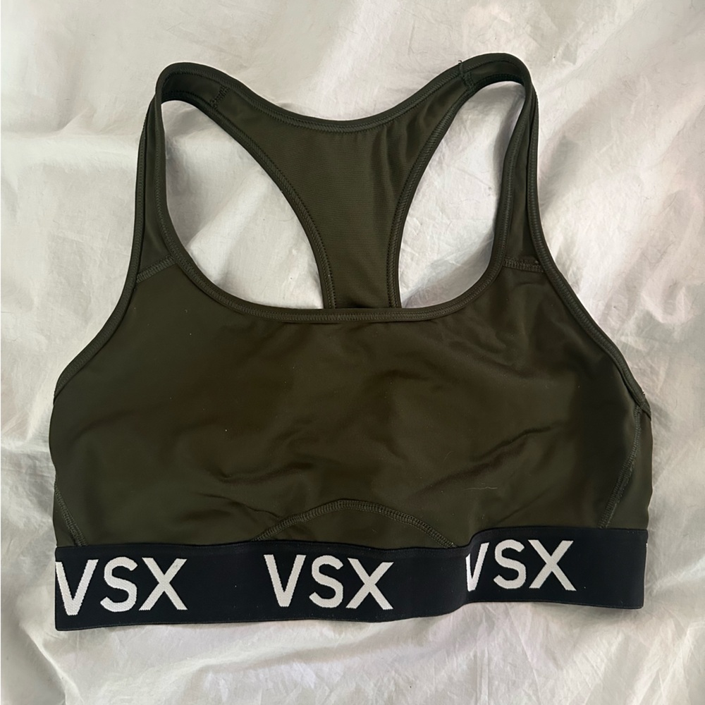 VSX Dark Green Sports Bra